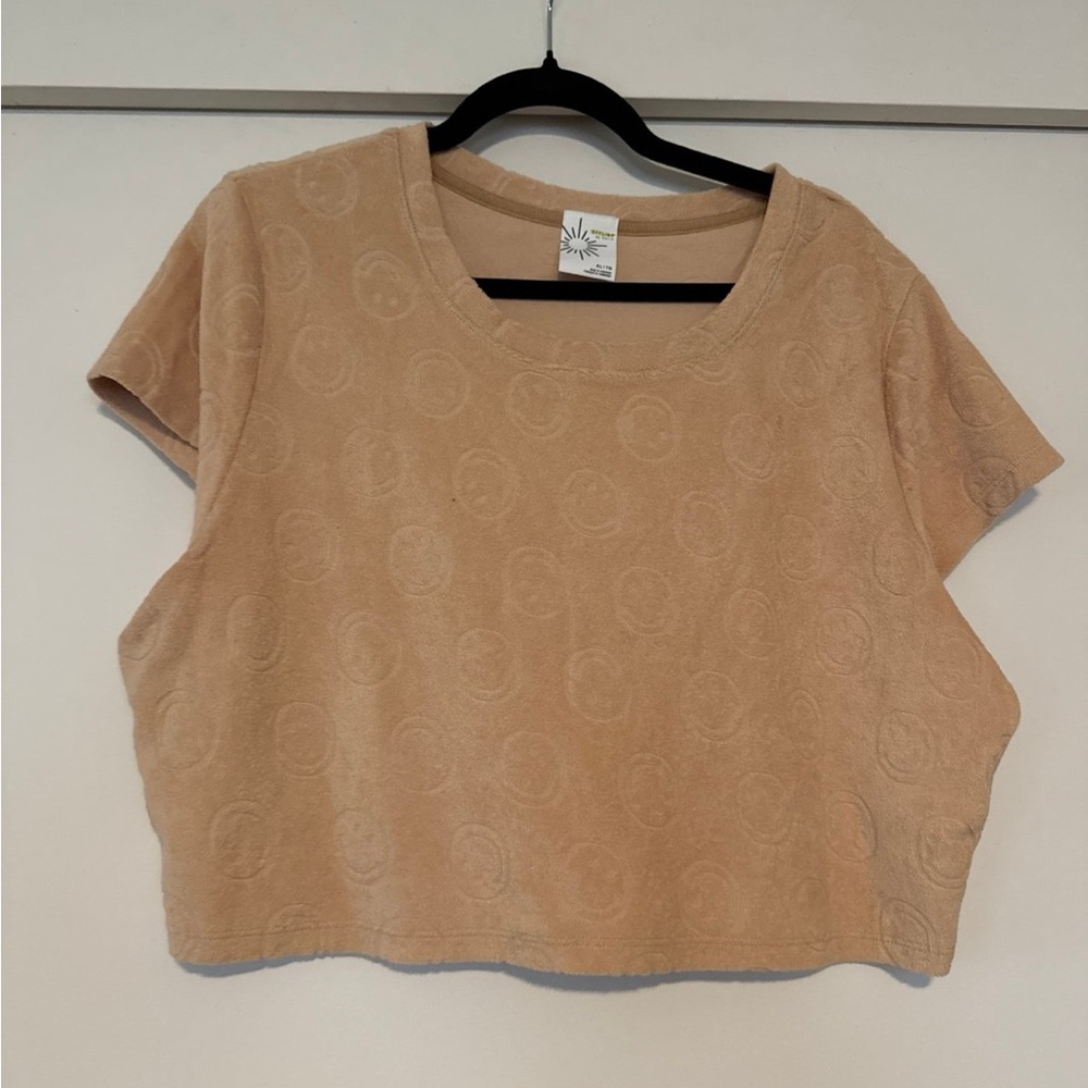 Top/shorts terry set